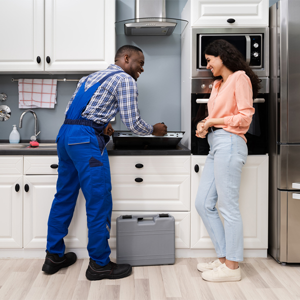 what kind of warranty do you offer on your cooktop repair services in Big Falls